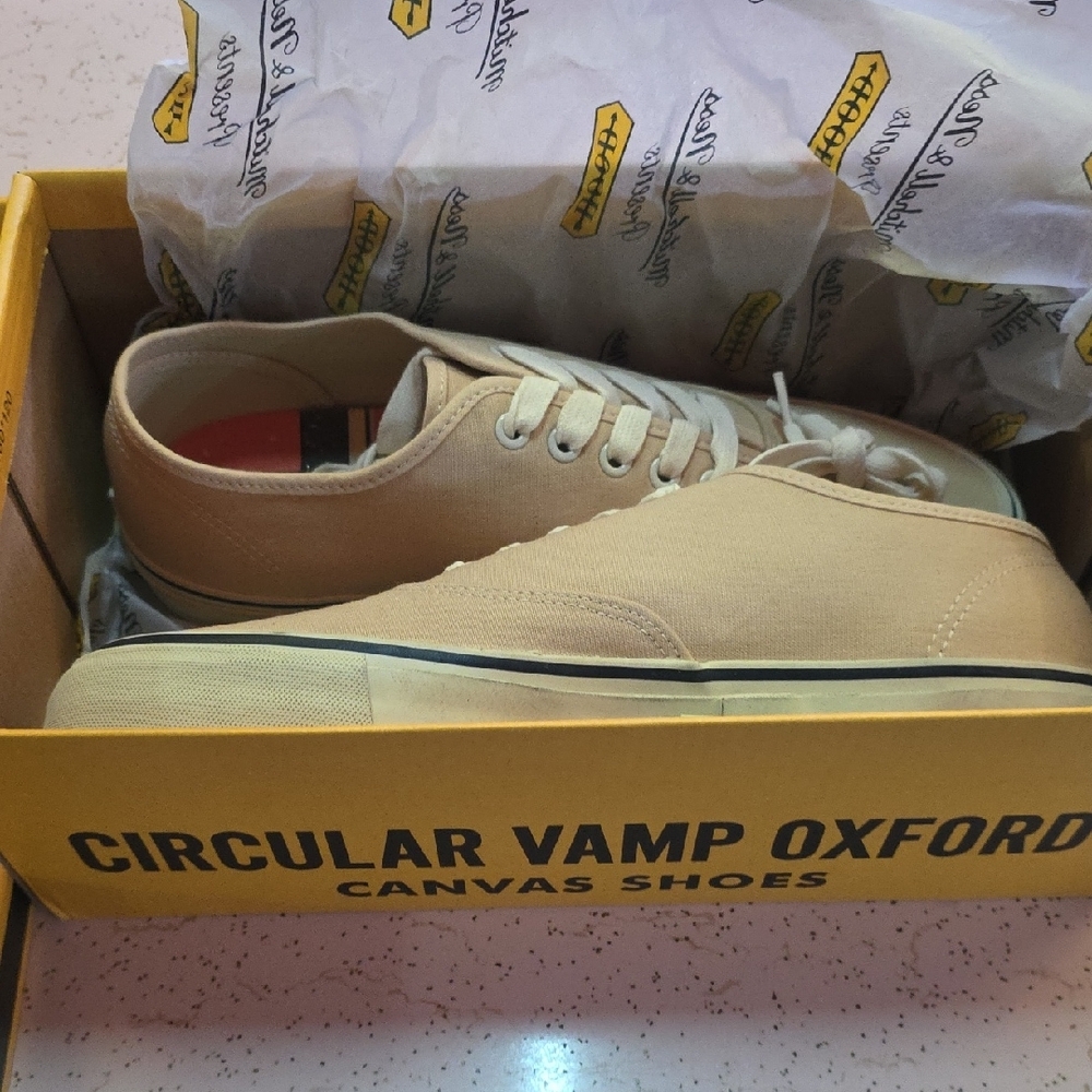 Tan Canvas Shoes